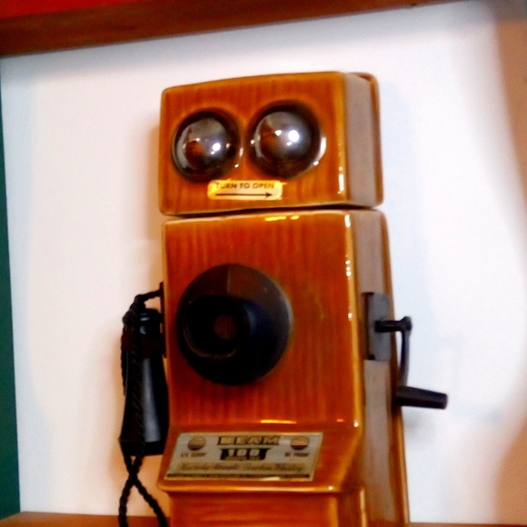 1975 Jim Beam Decanter Antique Trlephone - Picture 2 of 13